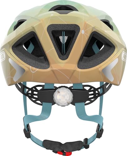 Fahrradhelm mit Licht Abus Unisex in Blau, Größe S (51-55 cm)