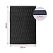 Tachiuwa 4Pcs Deck Grip Mats Non Slip Traction Pad EVA Foam Sheet Surfboard Pad DIY Cuttable Boat Decking Sheet for Kayak Canoe Stand up Paddleboard, Black