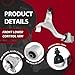 Frenzybro AWD Front Lower Control Arm w/Ball Joint Bushing Front Driver & Passenger Side Suspension Kit #OEM CMS301032 CMS301033# Replacement for Infiniti G25 Infiniti G37 Infiniti G35 Infiniti Q40