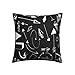 Funda De Cojín 45x45 cm, Producción de Texto de Flechas Funda De Cojín Hogar Decorativo Almohada Cuadrada para Sofá Dormitorio Sala Cama Hogar Interior, Exterior