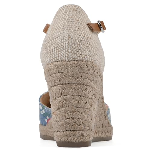 Image of WHITE MOUNTAIN Women's Mamba Espadrille Wedge Sandal
