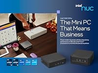 NUC 13 Pro NUC13ANKi3 Mini-PC mit Intel Core i3-1315U, 6 Core bis zu 4,5 GHz Turbo, Intel Iris Xe Grafik, 4K-Unterstützung, WiFi 6E (8 GB RAM + 512 GB SSD) – Ansicht 5