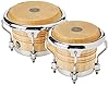 LP Latin Percussion Natural Wood Bongo LPM199-AW Mini Bongo #1