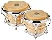 LPM199-AW LPMC Mini Tunable Natural Wood Bongos