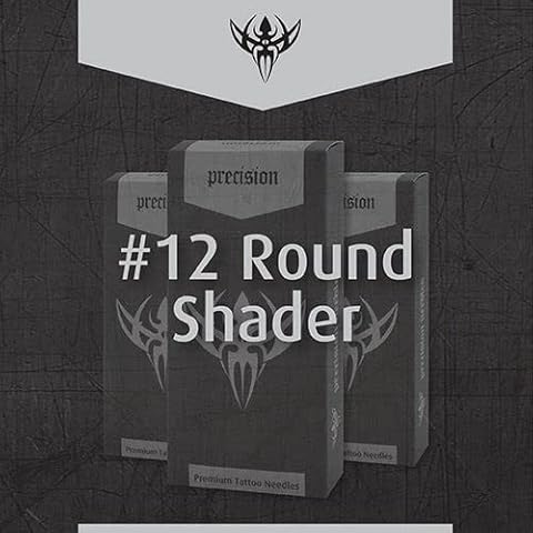 Precision Needles #12 Round Shader Cover