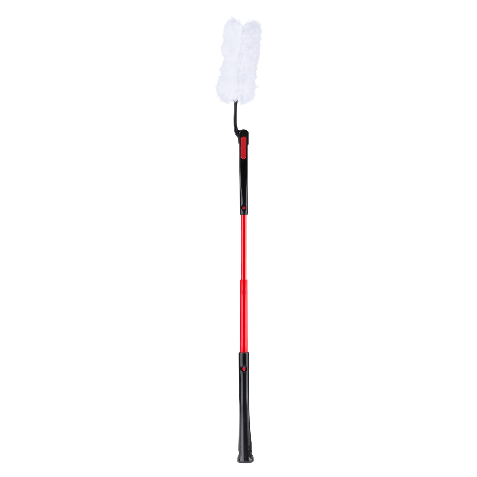 Telescoping Extended Reach Duster, Hand Duster for Multi-Surface Cleaning, Includes Replacement Disposable Heads, Dusters for Home Use