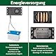 GARDIGO® Marder-Frei Dual | Marderschreck Auto | Mobile Marderabwehr für KFZ, Haus, Dachboden, Garage | Ultraschall und Blitzlicht | Anschluss an 12V Autobatterie oder Batteriebetrieb möglich