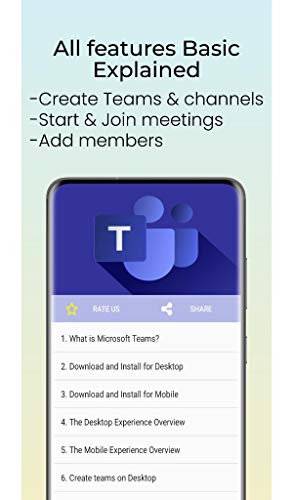 Guide for Teams : meetings and classes