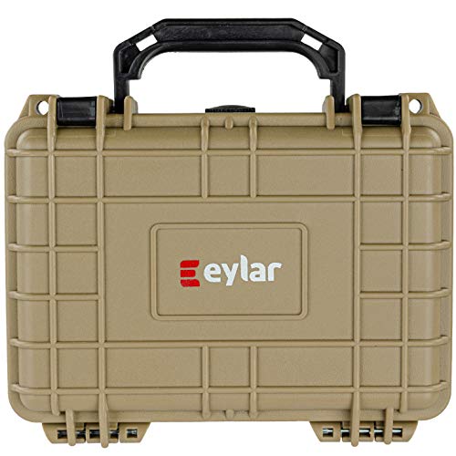 Estuche rígido protector para cámara Eylar 8.12x6.56x3.56 pulg Tan miniatura 2