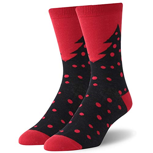 SUTTOS Men's Women's Chrismas Cartoon Socks,Gift Socks,Warm Winter Socks,2 Pairs