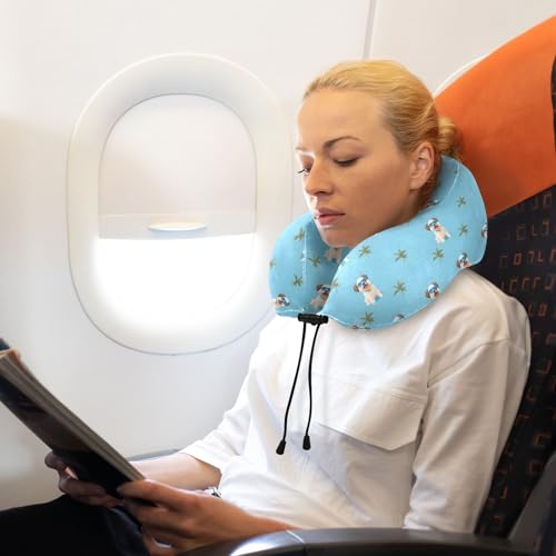 Almohada de cuello espuma viscoelástica portátil redonda miniatura 7
