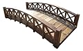 SamsGazebos MB-SB6-T Garden Bridge, 6-Feet, Brown