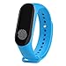 ZLLAN Écran Bracelet Intelligent Moniteur de fréquence Cardiaque Moniteur de Sommeil Suivi de la Condition Physique Bluetooth Bande étanche Smart Sport (Color : Blue)
