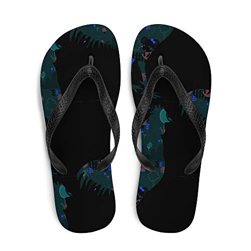 Rooster Bird Farm Animal (1342) Flip-Flops