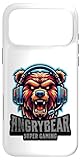 Installation facile Angry Bear Gaming Coque pour iPhone 17 Pro Max
