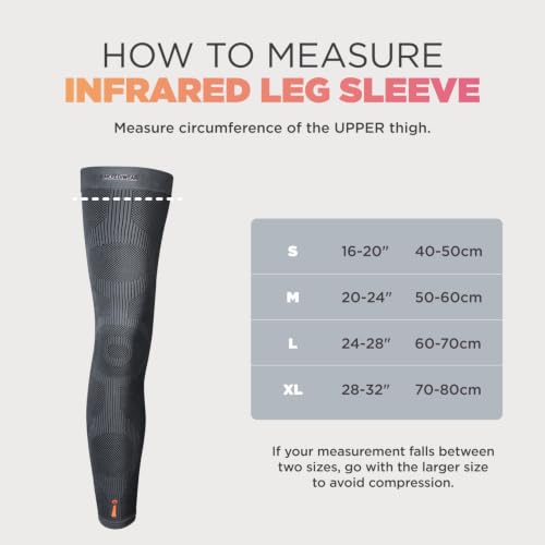 Image of Incrediwear Leg Sleeve 2pk - Full Length Long Leg Sleeve for Leg Pain Relief & Muscle Recovery, Helps Reduce Swelling & Inflammation, Promotes Circulation, Leg Sleeves for Men & Women (Black, Small)