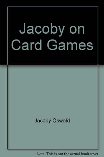 Jacoby on Card Games 5551659046 Book Cover