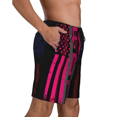 Trewrdt Fdt Shorts Fuck T Fu47 for Prison Impeach Anti 8647 T Prisoner Quick Dry Men's Beach Shorts Casual Swimsuits3