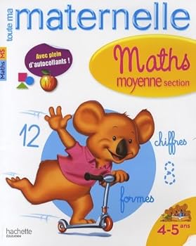 Paperback Maths maternelle moyenne section (French Edition) Book