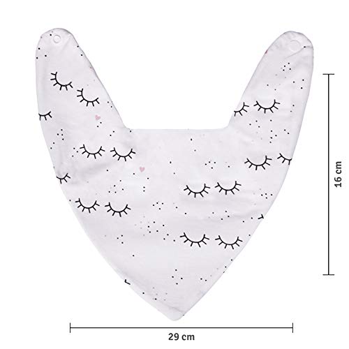 Babador Bandana para Bebê Papi Baby Tamanho Único Contém 02 Un