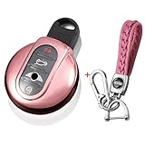 Protección completa: protección de doble capa, protege eficazmente la llave del coche contra caídas, golpes, arañazos, polvo y otros daños, protege mejor la sensibilidad de la llave, prolonga la vida útil de la llave original del coche y le da un toque de moda.