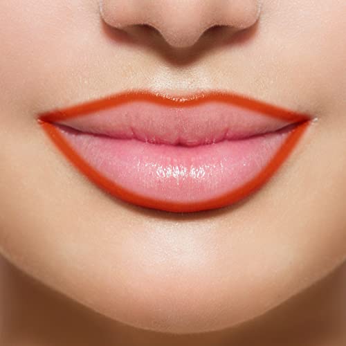 Image of Colors Queen Lip Liner Pencil | Long Lasting & Waterproof Formula | Matte Lip Liner Pencil for Women (L-24, Juice Orange)