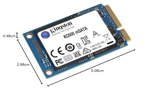 KC600 SSD 512GB SATA3 mSATA - SKC600MS/512G - Hdd - Immagine 4