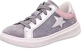 Leicht Superfit Mädchen Cosmo Sneaker, Hellgrau Rosa 2500, 34 EU