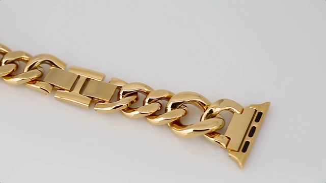 Replacement Chain Bracelet for Apple Watch Secure Adjustable Band Red Gold Replacement Chain Bracelet for Apple Watch Secure Adjustable  main image 3