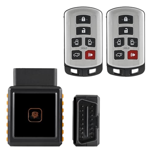 2Pcs Key Fob FOBIK Replacement Remote Key DIY Kit for 2011 2012 2013 2014 2015 2016 2017 2018 2019 2020 Toyota Sienna Keyless Entry Remote Key fob