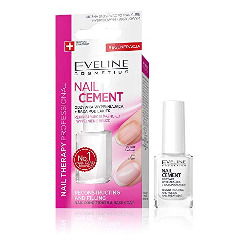 Nail Cement Reconstructing and Filling Nail Conditioner and Base Coat