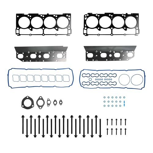 Image of KAX HS26423PT Cylinder Head Gasket Set Kit,Engine Kit Gasket Sets fit for Chrysler Dodge Jeep Ram 5.7L HEMI OHV MLS 2009-2015 ES72200