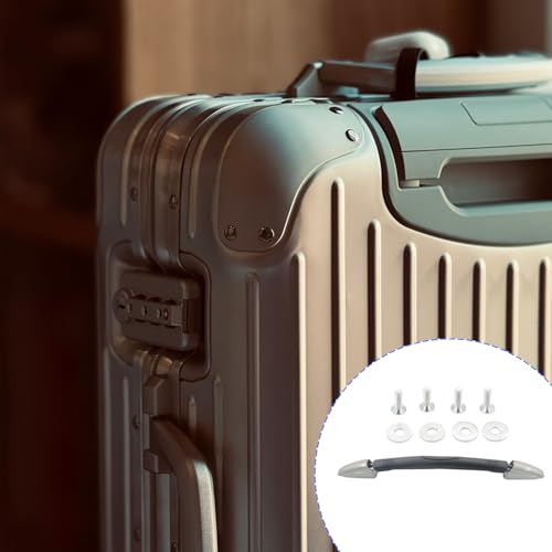Image of Luggage Handle Replacement 8.86 inch /225mm Length Plastic Spare Handle Grip for Home Box Case Suitcase Black Tone