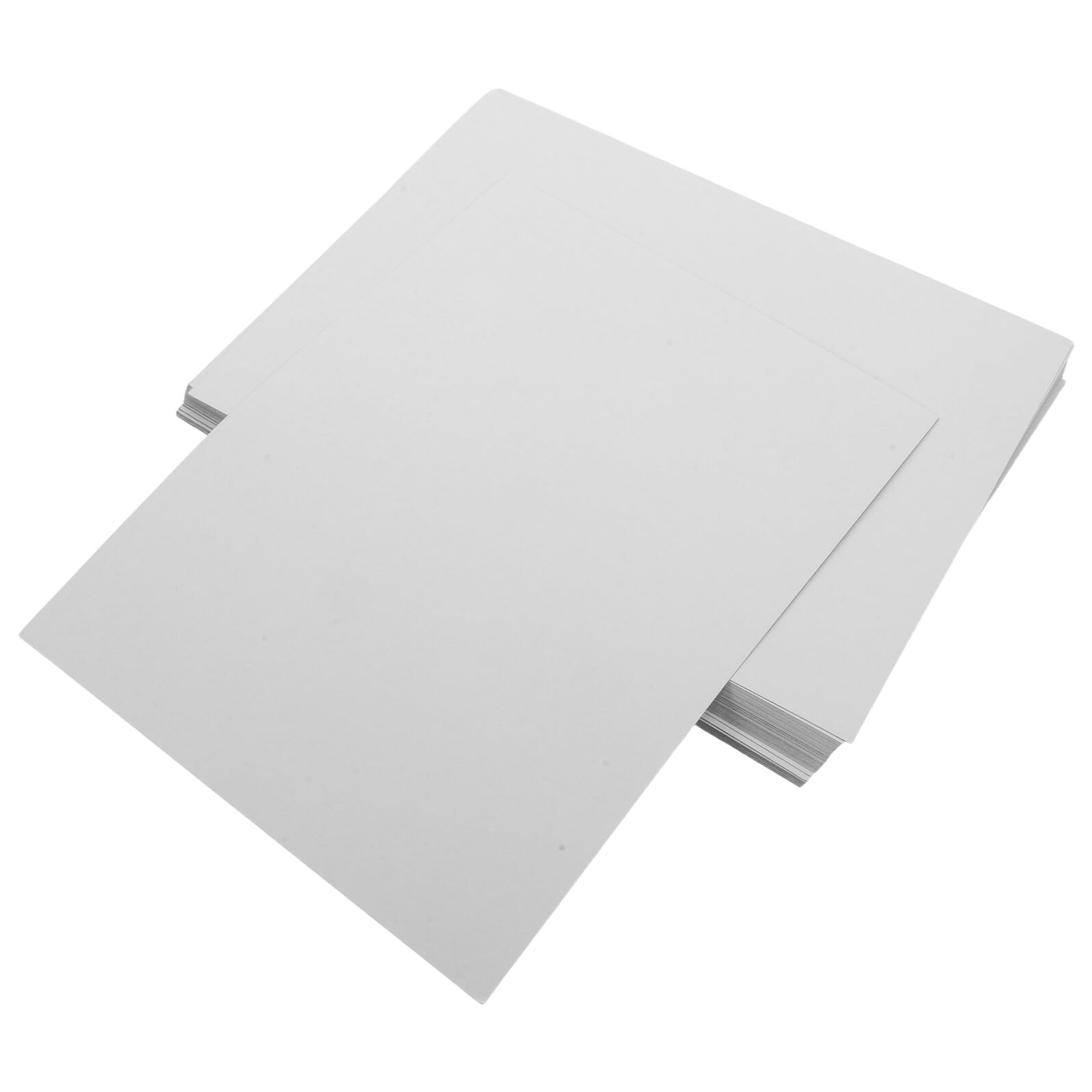 Operitacx Cartons D'emballage pour Chemises 100 Feuilles Blanches 28 X 21 Cm 300 G Inserts en Carton Rigide pour Maintien de Forme, Pliage et Protection Vêtements Professionnels, Usage