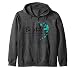 Be Still And Know That I Am God Christian Butterfly Graphic Zip Hoodie