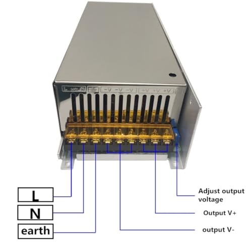 Alimentation de commutation 750w transformateur universel ajustable AC-DC 50A