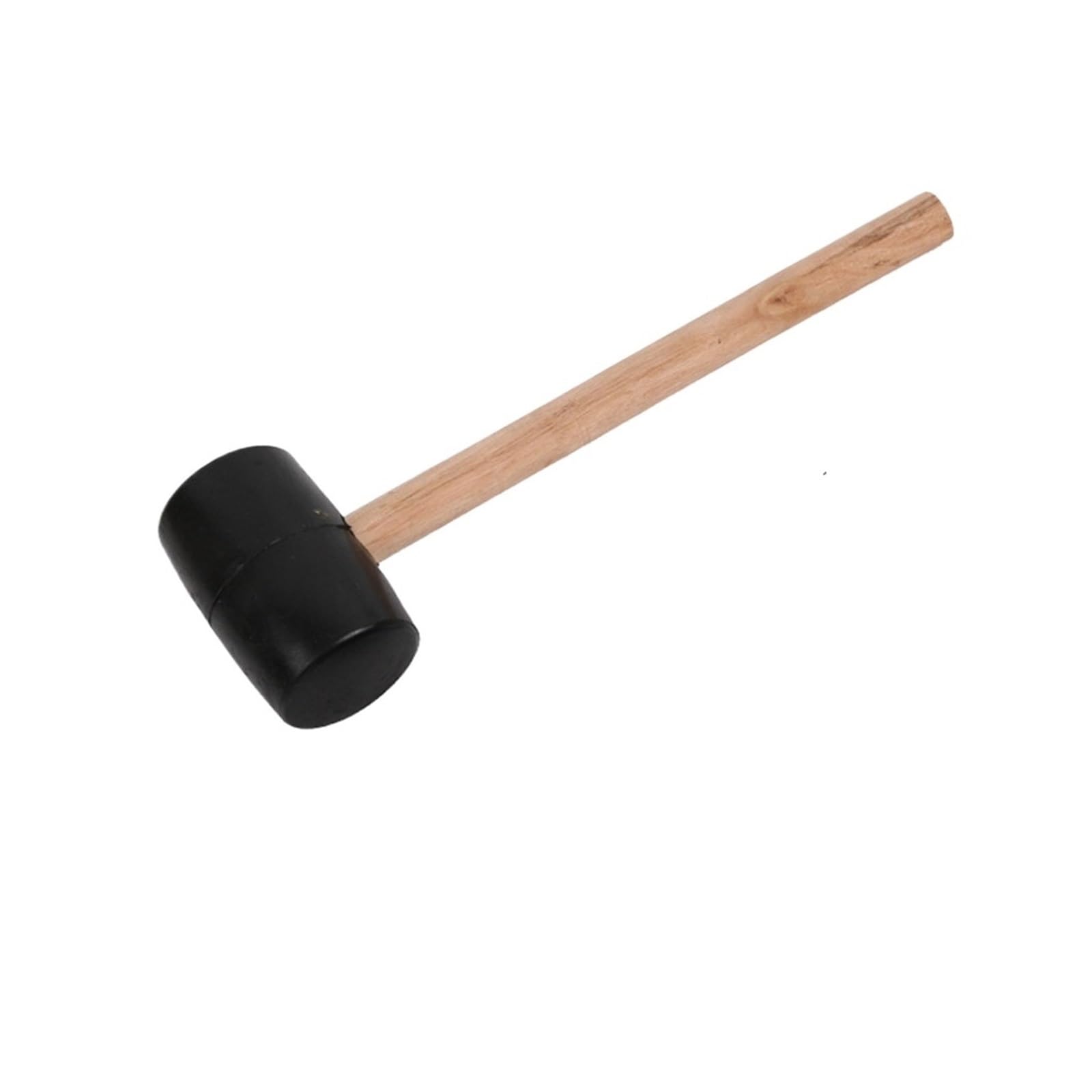 Naqzrxpml One Color Rubber Mallet Wooden Handle For Furniture Woodworking Camping Slabs Bricklaying
