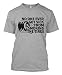 No One Ever Got Sick From Smoking Tires Men's T-shirt (XL, LIGHT GRAY)