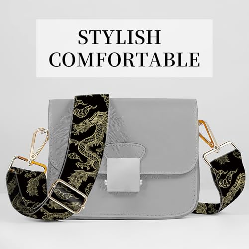 Image of Wide Purse Strap Replacement Crossbody, Funny Shoulder Strap Adjustable, Cute Bag Strap for Women Guitar Purses
