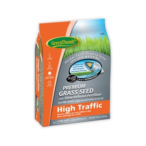 DLF GREUN190 Green Thumb 3 lb HI Traffic Seed Cover