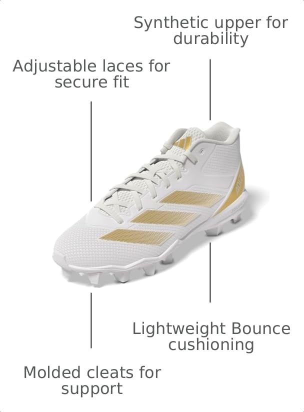Image of adidas Originals Men's Adizero Impact.2 Molded American Football Shoes