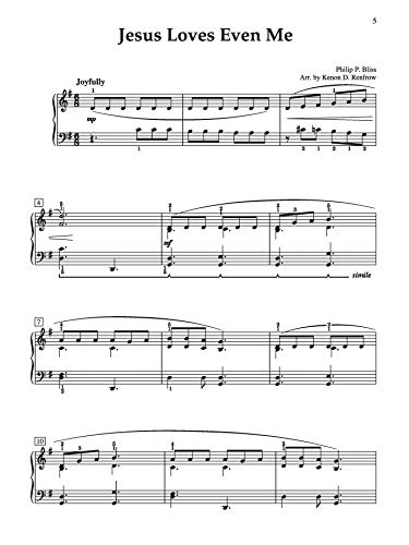 A Sacred Collection, Bk 1: 8 Intermediate Arrangements of Favorite Hymns for Solo Piano - Image 5