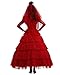 miccostumes Women's Cosplay Costume Wedding Dress Halloween (Medium)