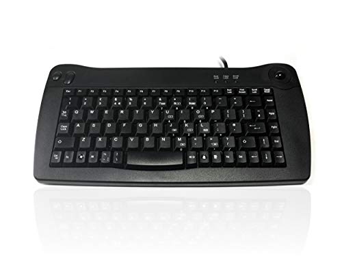 Image of Accuratus 5010 - USB Mini Keyboard with Trackball