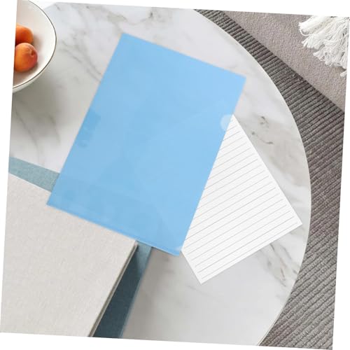 Dossier type transparent plastique pochette protectrice documents papier bureau - 4