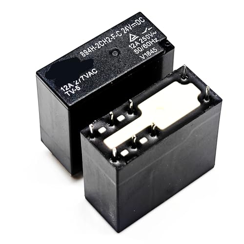 Relais 894H-2CH2-FC 24 V CC performant pour circuit imprimé industriel - 2