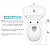Bidet Toilet Seat, Premium Non-Electric Elongated Bidet Toilet Seats with Dual Nozzle, Easy to Install and Use, Perfect for Personal Hygiene and Comfort(Fits Elongated Toilets, White)