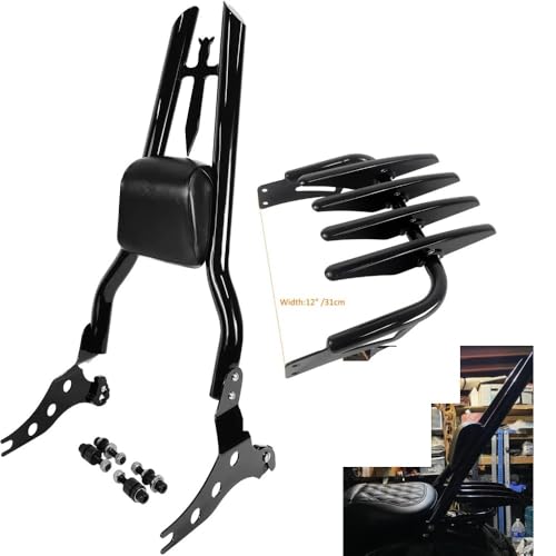 Kit support détachable Breakout sissy bar de moto avec dossier passager - 7