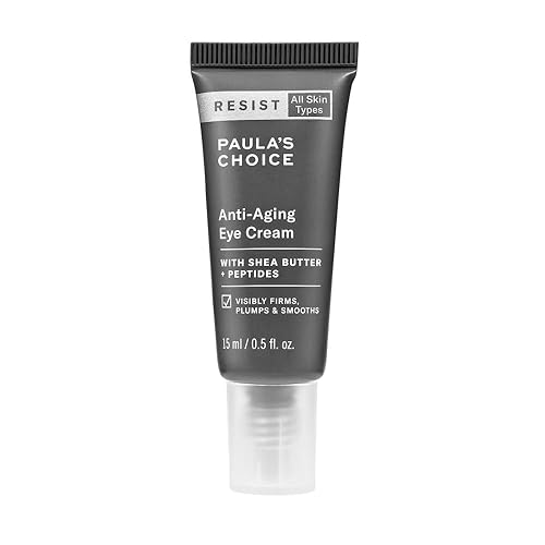 Paula's Choice RESIST Crema de ojos antienvejecimiento con manteca de karité y vitamina C para ojos hinchados, arrugas, líneas finas y patas de