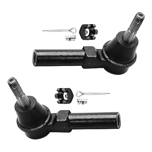 Image of Detroit Axle - Front End Suspension Kit for 2005-2007 Chevy Equinox 2006-2007 Pontiac Torrent, Lower Control Arm w /Ball Joints + Inner & Outer Tie Rods + Boots Replacement - 8pc Set